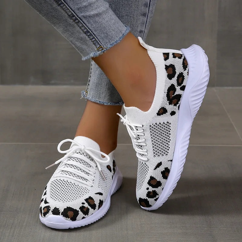 Zina Leopard Sneakers