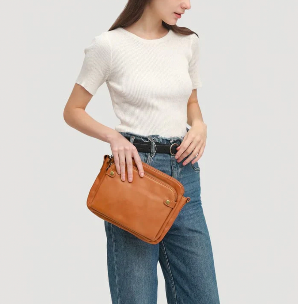 Elyse Sling Leather Bag