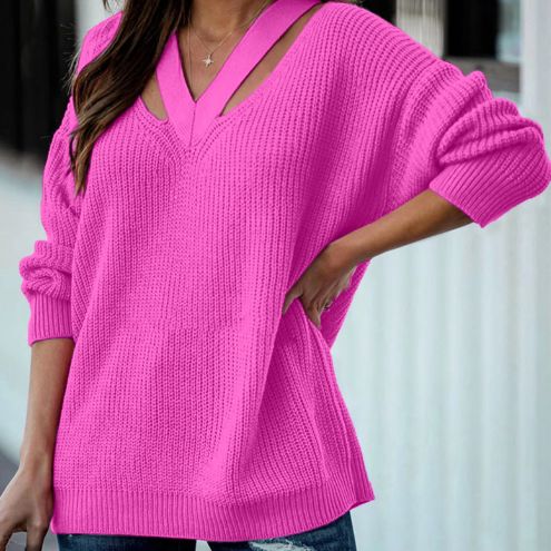 Ruth Casual V-Neck Sweater